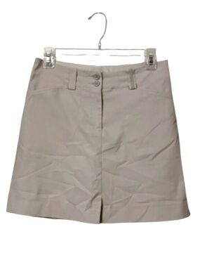 Nike Golf Woman’s Tennis Athletic Skorts Skirt Dri-Fit Beige Stone Color M